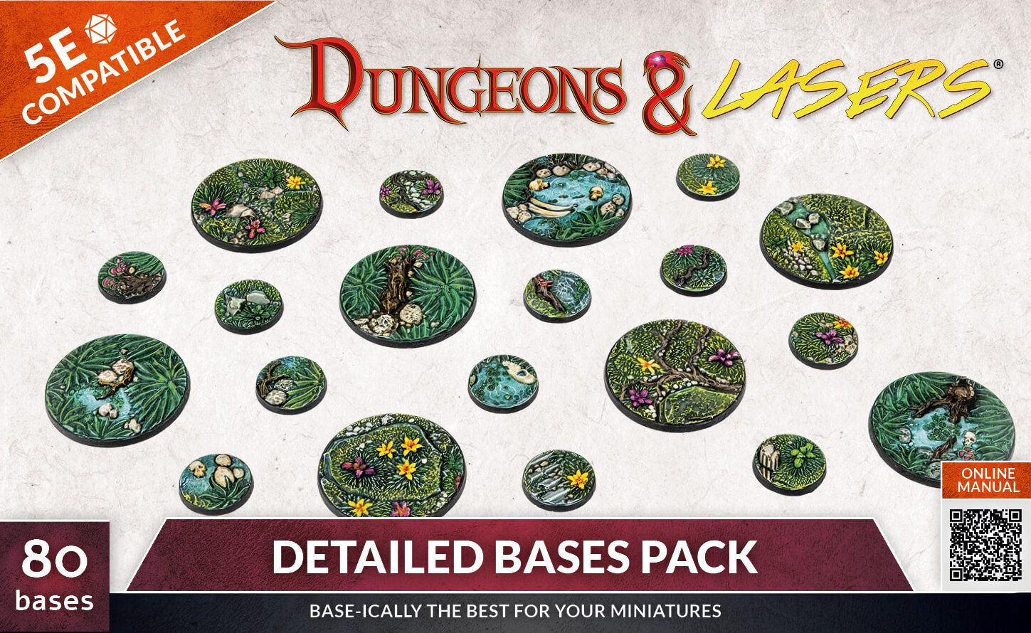 Dungeons and Lasers Detailed Bases image 0